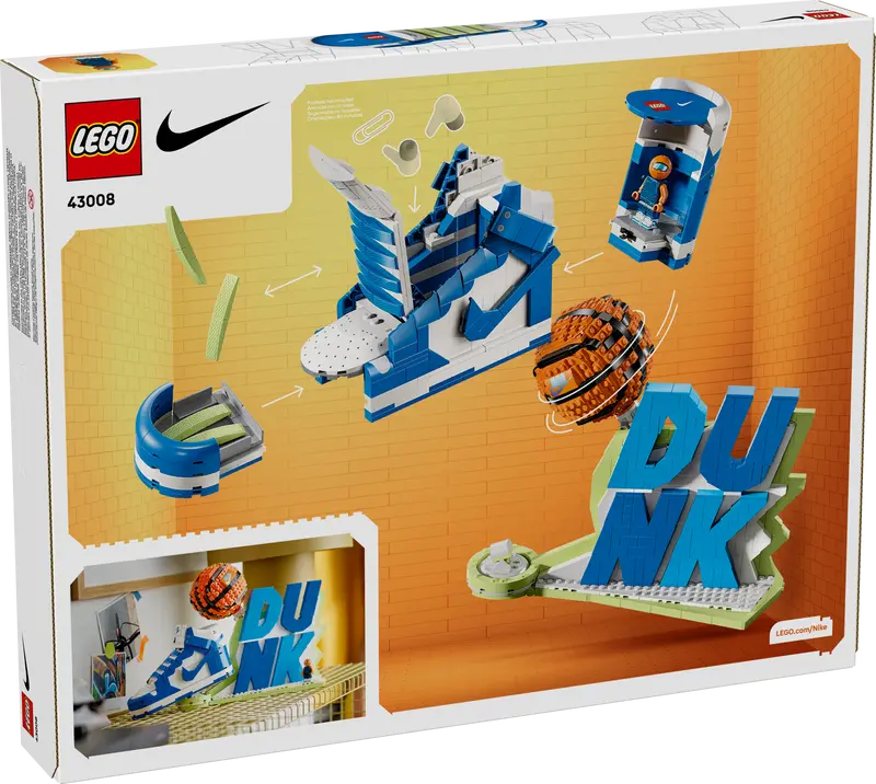 Ensemble Nike Dunk x Lego (43008)